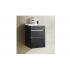 3001B-41-Stainless Steel Basin Cabinet with Mirror ( Black )