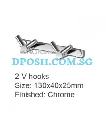 HK-322-2-V-Robe Hook 