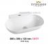 Baron-A171-Wall Mounted Ceramic Basin