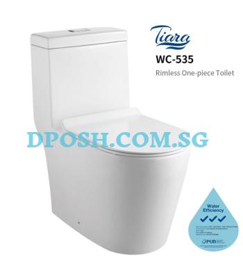 Tiara-WC-535 One Piece Toilet Bowl