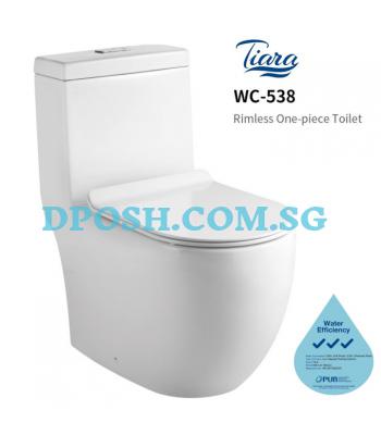 Tiara-WC-538 One Piece Toilet Bowl