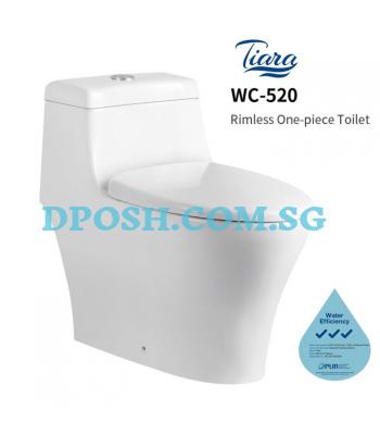 Tiara-WC-520 One Piece Toilet Bowl