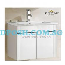 8246W-60-BC-Stainless Steel Basin Cabinet  ( White )