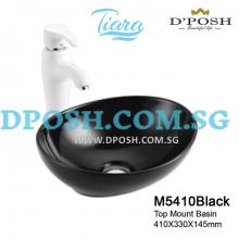Tiara-M5410-Black-Counter Top Ceramic Basin