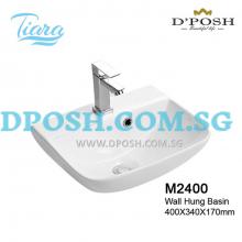 Tiara-M2400-Wall Mounted Ceramic Basin