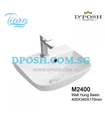 Tiara-M2400-Wall Mounted Ceramic Basin