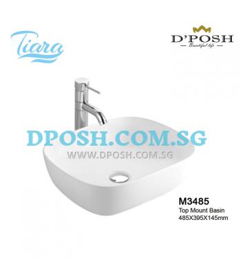 Tiara-M3485-Counter Top Ceramic Basin