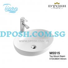 Tiara-M5515-Counter Top Ceramic Basin