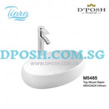 Tiara-M5485-Counter Top Ceramic Basin