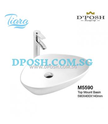 Tiara-M5590-Counter Top Ceramic Basin