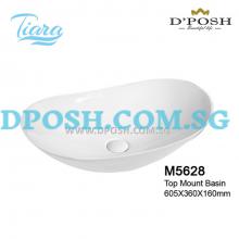 Tiara-M5628-Counter Top Ceramic Basin