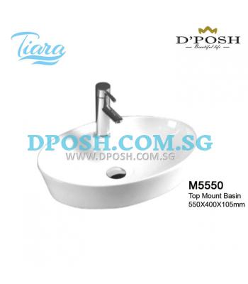 Tiara-M5550-Counter Top Ceramic Basin