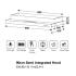HAFELE 536.88.133 (90CM Semi Integated Slim Hood) HAFELE 536.88.133 (90CM Semi Integated Slim Hood)