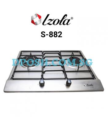Izola-S-882 Stainless Steel Hob