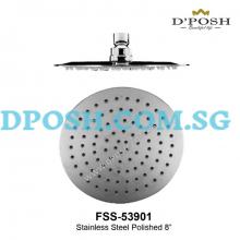 FSS-53901-8" ( Stainless Steel Polished ) Round Shower Head