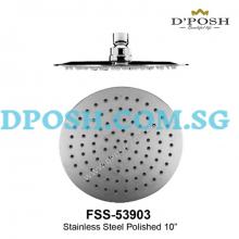 FSS-53903-10" ( Stainless Steel Polished ) Round Shower Head