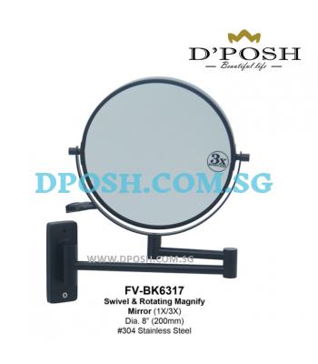 Fidelis FV-6317BK-Magnify Mirror