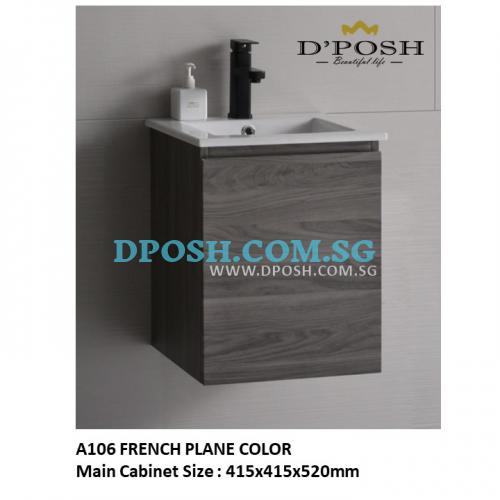 Baron A106 Stainless Steel Basin Cabinet French Plane Color