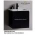 Baron-A106B-Stainless Steel Basin Cabinet  ( PEARL  BLACK )