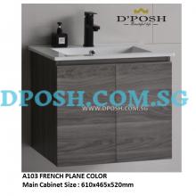 Baron-A103-Stainless Steel Basin Cabinet  ( FRENCH PLANE COLOR )