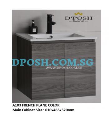 Baron-A103-Stainless Steel Basin Cabinet  ( FRENCH PLANE COLOR )