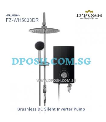 Fujioh FZ-WH5033DR With DC PUMP & Rain Shower ( BLACK )