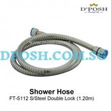 Fidelis-FT-5112 S/Steel Double Lock Shower Hose ( 1.20M )