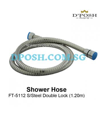 Fidelis-FT-5112 S/Steel Double Lock Shower Hose ( 1.20M )