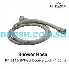 Fidelis-FT-5115 S/Steel Double Lock Shower Hose ( 1.50M )