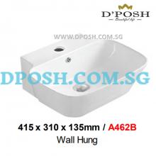 Baron-A462B-Wall Mounted Ceramic Basin