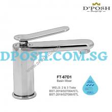 Fidelis FT-67D1-Basin Mixer Tap