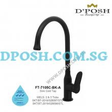 Fidelis FT-7105C-BK-A-Kitchen Sink Cold Tap ( Matt Black )