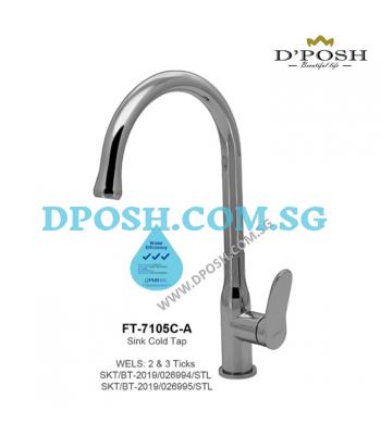 Fidelis FT-7105C-A-Kitchen Sink Cold Tap