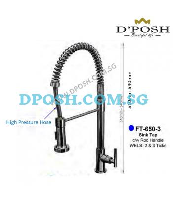 Fidelis FT-650-3L-Kitchen Sink Cold Tap