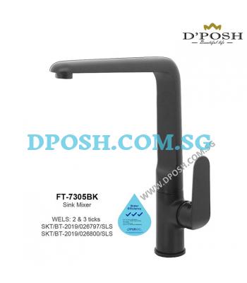 Fidelis FT-7305BK-Kitchen Sink Mixer Tap ( Matt Black )