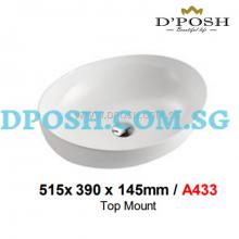 Baron-A433-Counter Top Ceramic Basin