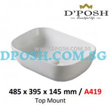 Baron-A419-Counter Top Ceramic Basin