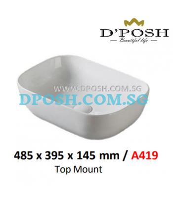 Baron-A419-Counter Top Ceramic Basin