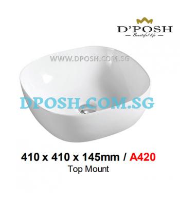 Baron-A420-Counter Top Ceramic Basin