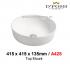 Baron-A428-Counter Top Ceramic Basin