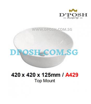 Baron-A429-Counter Top Ceramic Basin