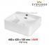 Baron-A449-Counter Top/Wall Mounted  Ceramic Basin