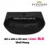 Baron-A265-BLK-( Matt Black ) Wall Mounted Ceramic Basin