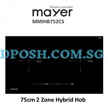 Mayer MMIHB752CS 2 Zone Hybrid Induction Hob