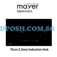 Mayer MMIH752CS 75cm 2 Zone Induction Hob