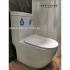 Baron-W-818 One Piece Toilet Bowl ( Rimless )