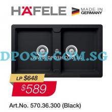 HAFELE 570.36.300 Granite Sink ( BLACK )