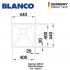 BLANCO Quatrus R15 400-IU + BLANCO MILA L-SPOUT Sink Mixer Tap