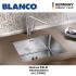 BLANCO Quatrus R15 500-IU + BLANCO MILA L-SPOUT Sink Mixer Tap