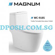 MAGNUM-WC-918S Turbo Tornado Flush One Piece Toilet Bowl